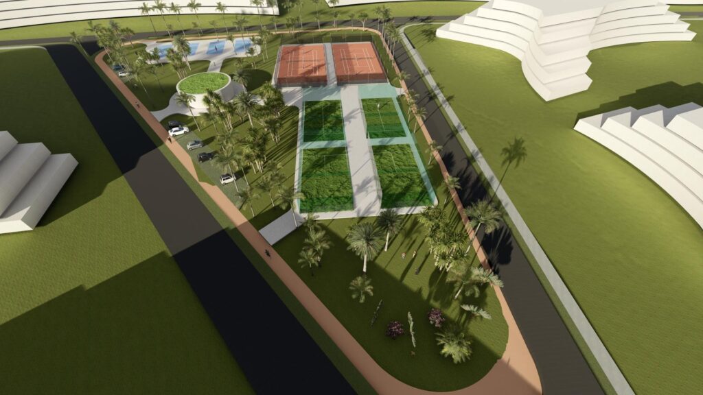 Zona deportiva del Coral Golf Resort, junto a Palm View Punta Cana