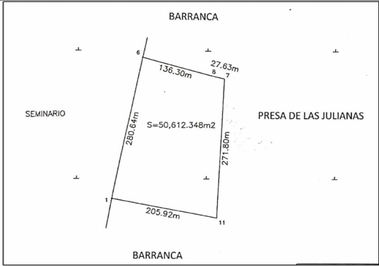 Proceso de deslindar un terreno: así se ve un plano deslindado