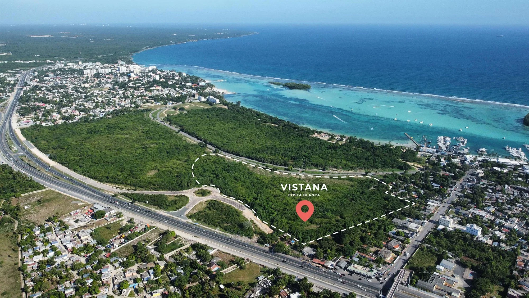 Ubicado en Costa Blanca Boca Chica