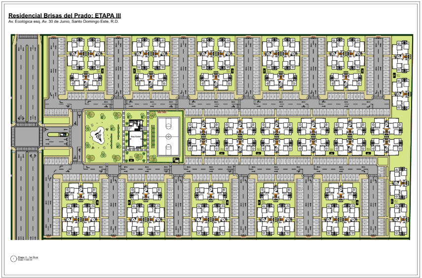 Máster plan Etapa III Brisas Del Prado Santo Domingo Este