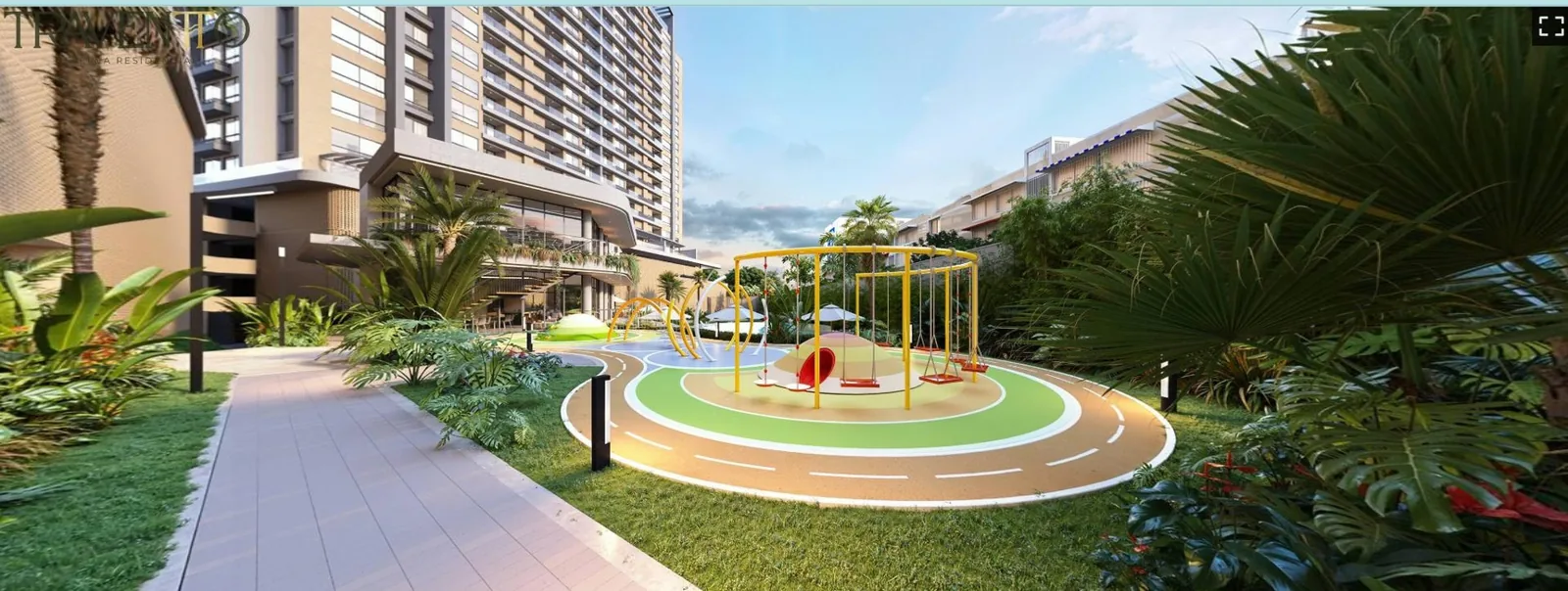 Adventure Park para niños en Traventto Santo Domingo, render ilustrativo