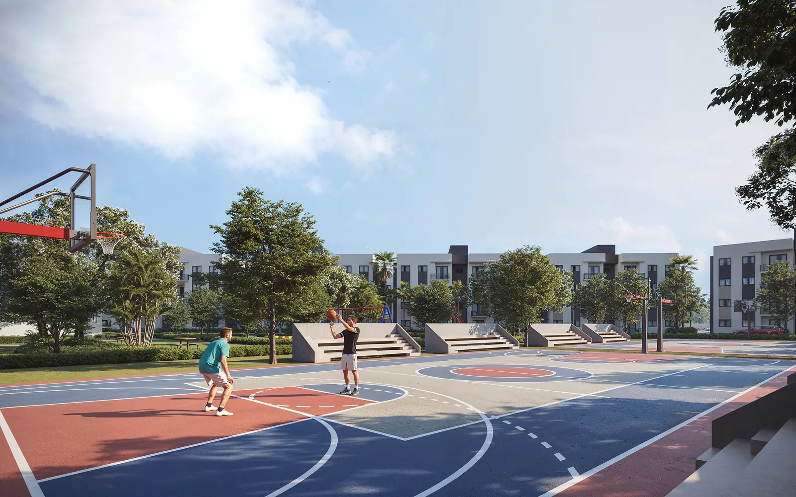 Cancha de baloncesto de Brisas de las Colinas 7
