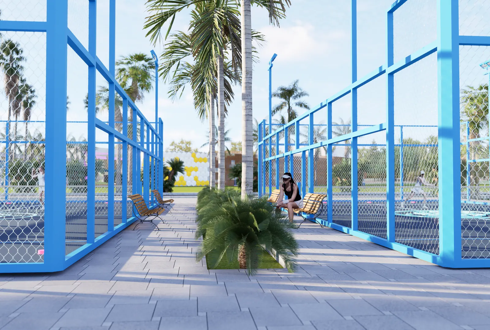 Canchas de pádel de Cruise On Land Punta Cana