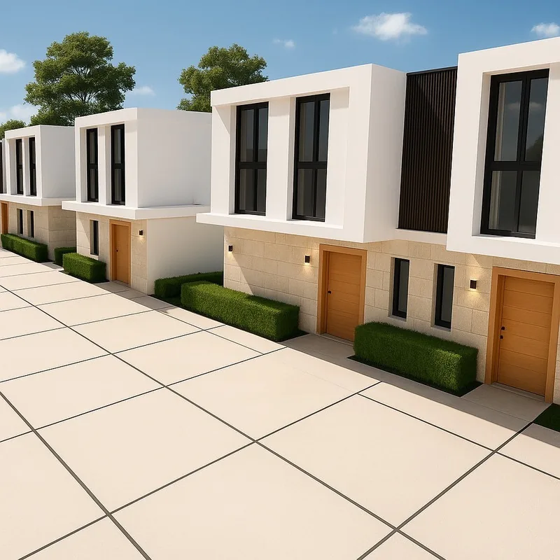 Allegra Park: villas duplex nuevas en el Residencial Bávaro-Punta Cana 12 Villas de 3 habitaciones de la primera etapa de Allegra Park Punta Cana